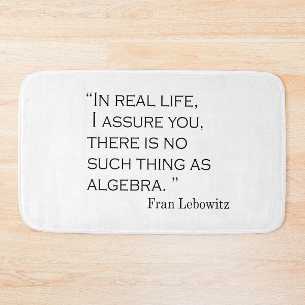 Item preview,  Fran Lebowitz quotes designed and sold by krypton4shirt.