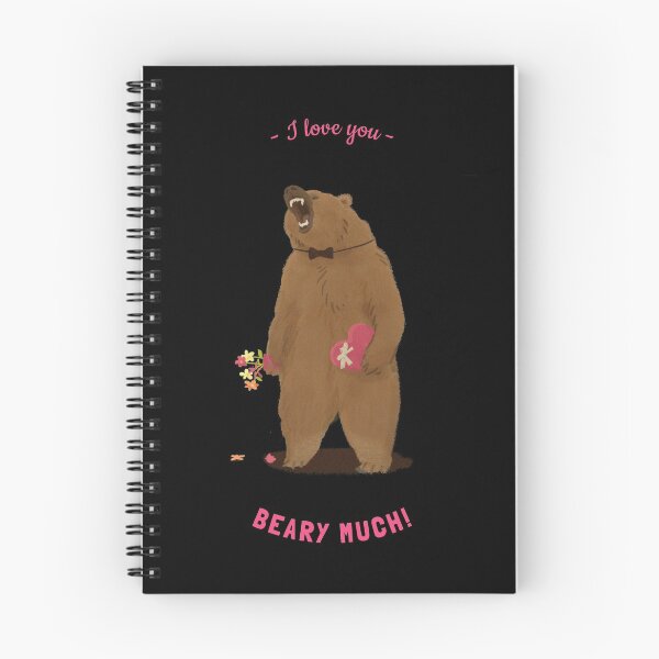 Item preview, Beary much! designed and sold by Imakeyouhappy.