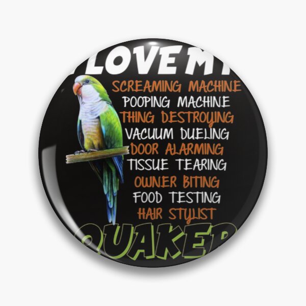 Item preview, I Love Quaker Parrot Gift Funny Blue Quaker Lover Tee , I Love Quaker Parrot Gift designed and sold by KamillotLarkine.