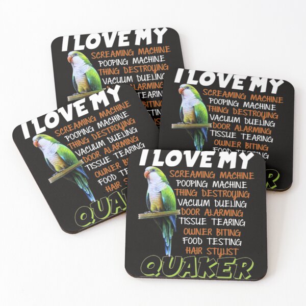 Item preview, I Love Quaker Parrot Gift Funny Blue Quaker Lover Tee , I Love Quaker Parrot Gift designed and sold by KamillotLarkine.