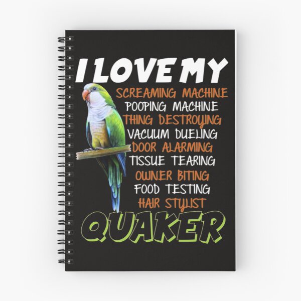 Item preview, I Love Quaker Parrot Gift Funny Blue Quaker Lover Tee , I Love Quaker Parrot Gift designed and sold by KamillotLarkine.
