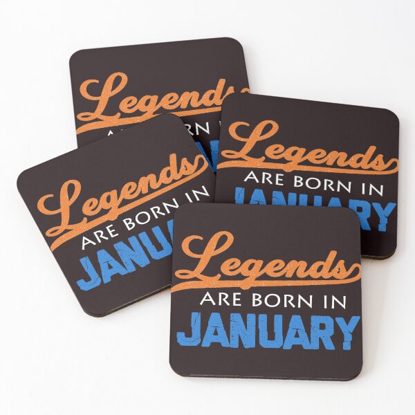 Item preview, Legends are born in january designed and sold by DesignDS.