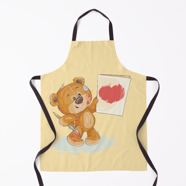 Item preview, I Love You - Valentine's Day - Bear Painting Heart designed and sold by TransFoto.