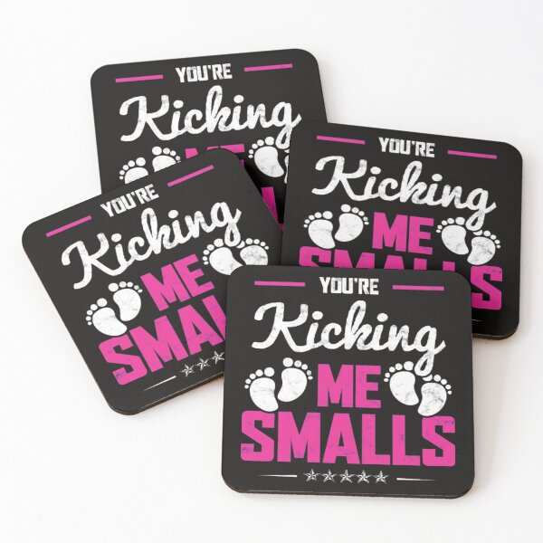 Item preview, Pregnancy YOU'RE KICKING ME SMALLS designed and sold by KamillotLarkine.