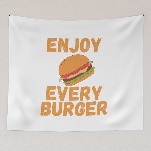 Item preview, Enjoy Every Burger designed and sold by Gmaish.