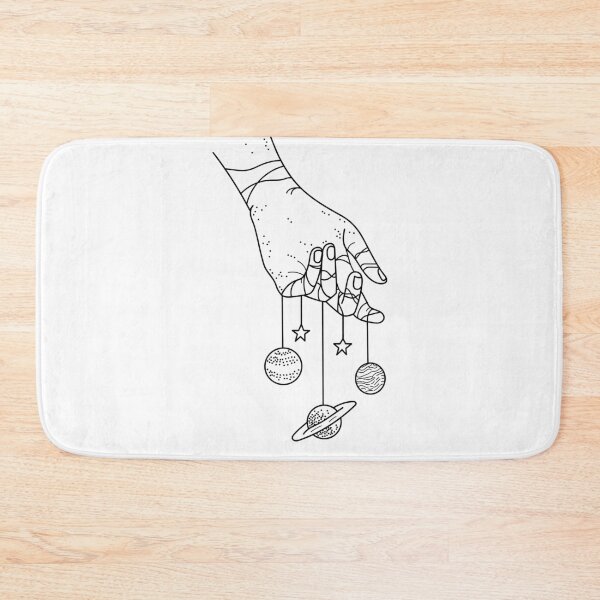 Item preview, Hand playing with planets art designed and sold by AznavourByKarin.