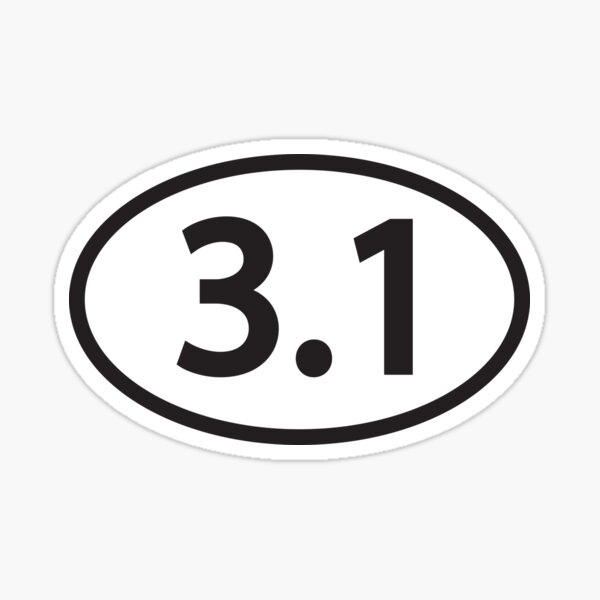 1000 Miles RUNNING CHALLENGE Oval CAR MAGNET 4" x 6" Jogging Hiking Black White 