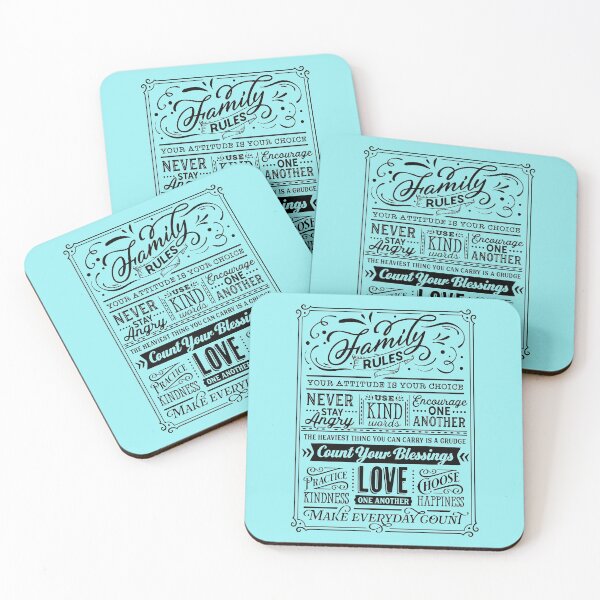 Item preview, Family rules (no.2) designed and sold by thepetcellar.