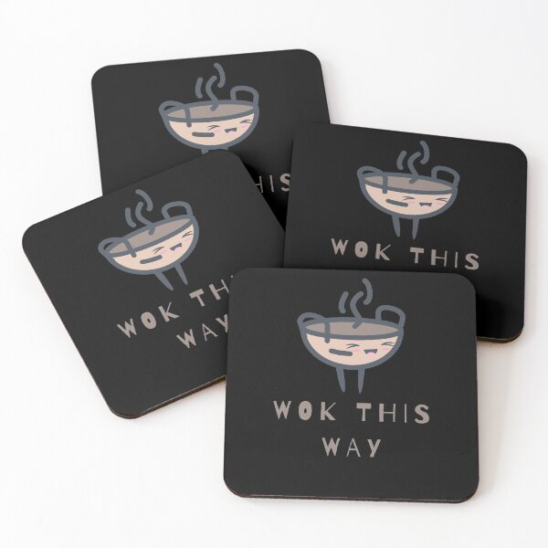 Item preview, Wok This Way, Walk this Way Pun designed and sold by GoodMoodFood.