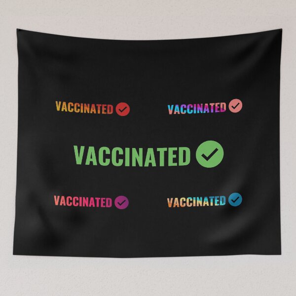 Item preview, VACCINATED, Check - Vaccinate against the Virus. Pro Vax Pro Science Pack designed and sold by JulianoZn97.