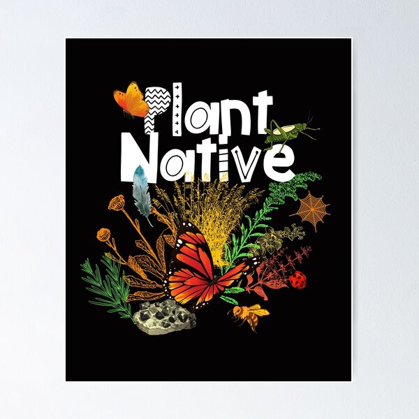 Item preview, Plant Native Design designed and sold by EarthArtDesigns.