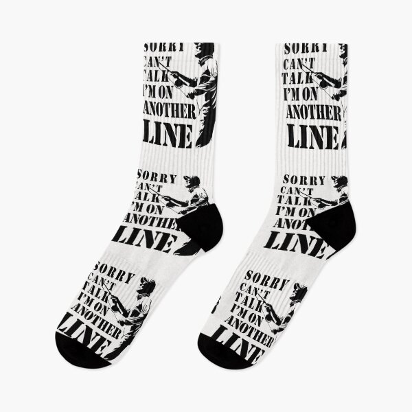 Item preview,  Sorry Cant Talk I am on Another Line designed and sold by Teeses.