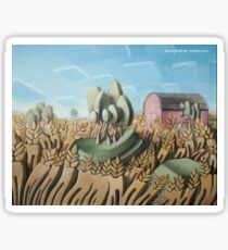 Wheat Field Sticker