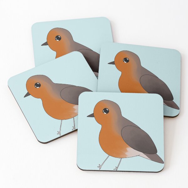 Item preview, Cute Robin! designed and sold by GreenDemonTea.