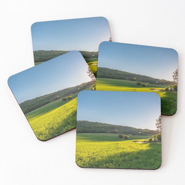 Item preview, Beautiful sunrise in the countryside of Marche in a summer morning designed and sold by zakaz86.