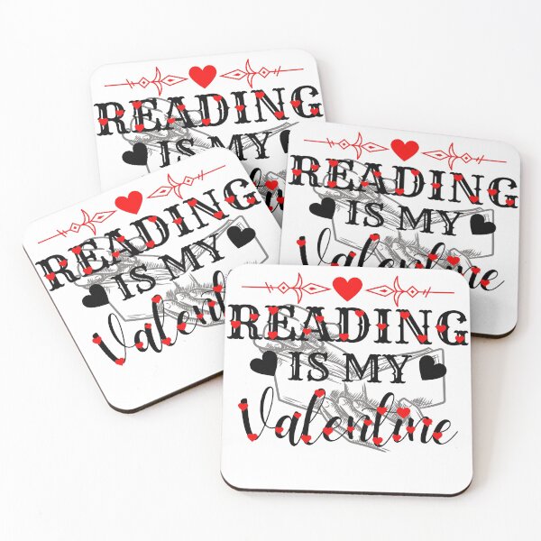 Item preview, Reading Is My Valentine designed and sold by Vibing-Right.
