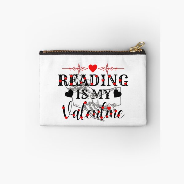 Item preview, Reading Is My Valentine designed and sold by Vibing-Right.