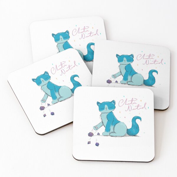 Item preview, Chaotic Neutral Kitten designed and sold by Rebekah Davison.