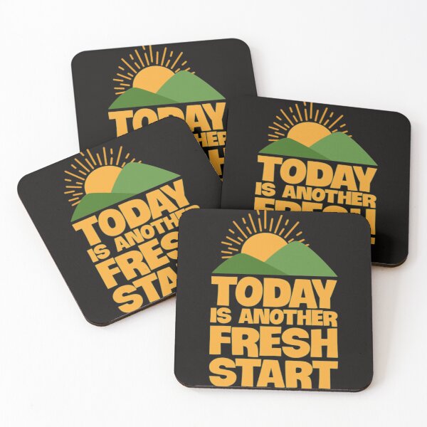 Item preview, Today Is Another Fresh New Start Today Is Another Fresh Start, Sunrise over mountains designed and sold by KamillotLarkine.