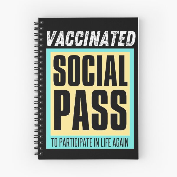 Item preview, vaccinated social pass to participate in life again  designed and sold by ReichBourne.