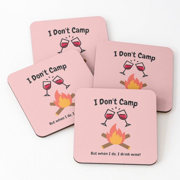 Item preview, Camping And Wine designed and sold by Qarhmau.