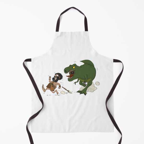 Item preview, Prehistoric Man being chased by Dinosaur designed and sold by djbingib.