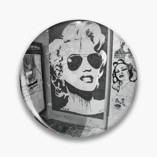 Los Angeles Street Art Photo Button