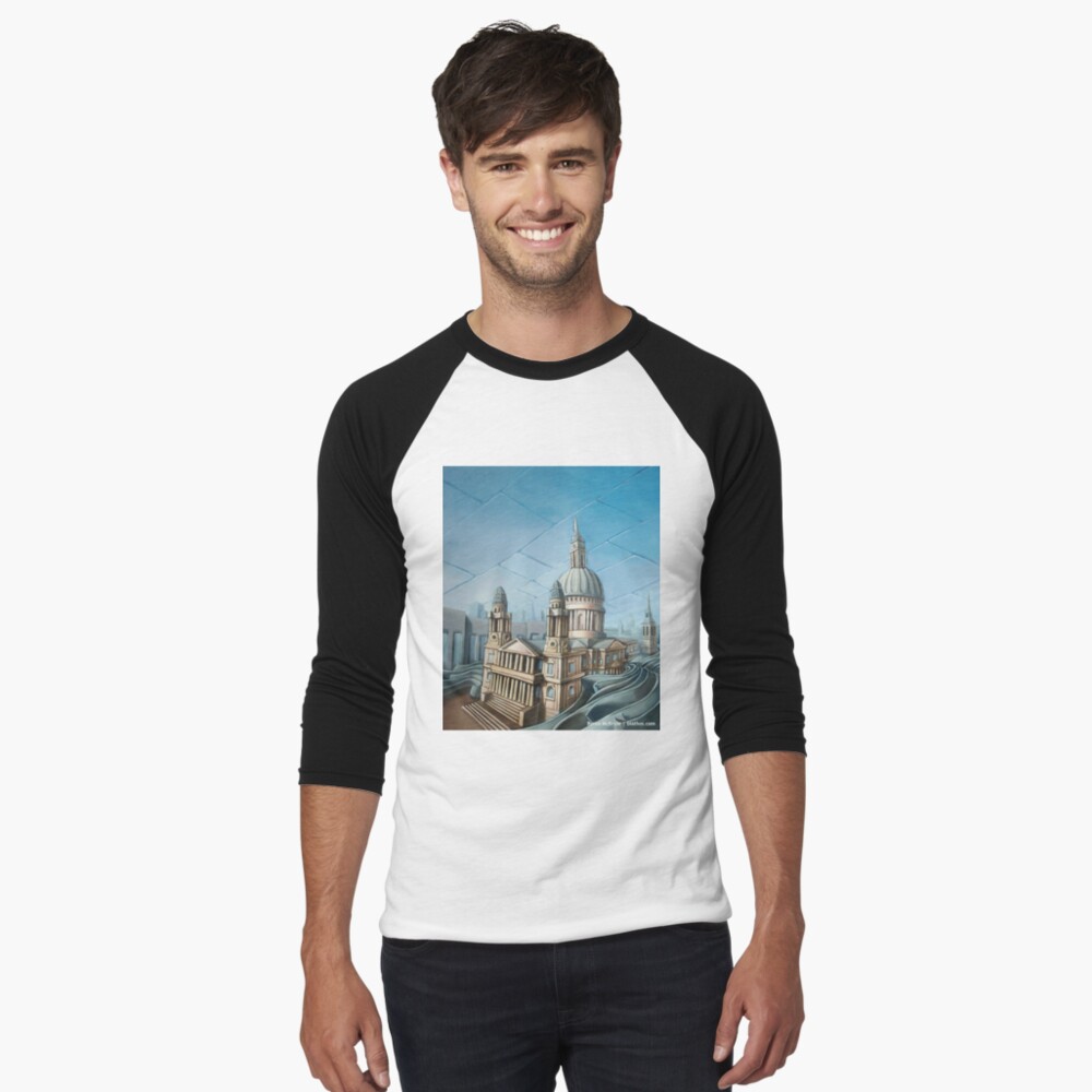 Item preview, Baseball ¾ Sleeve T-Shirt designed and sold by ByronMcBride.
