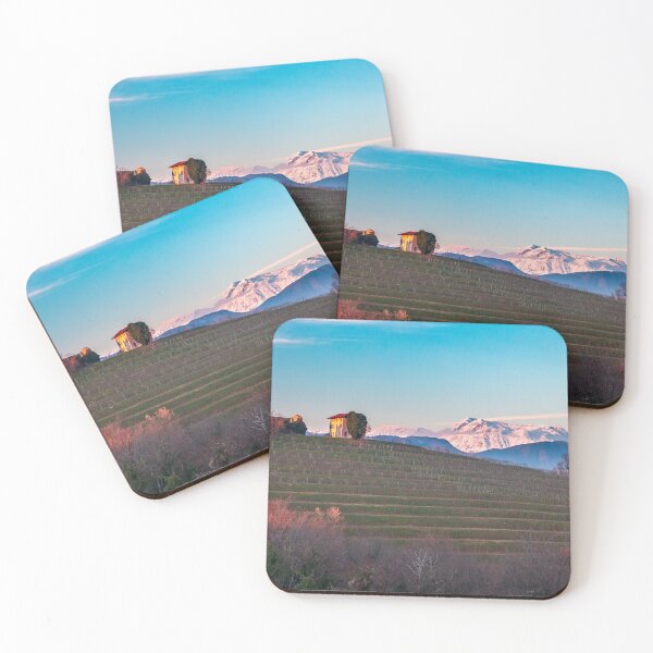 Item preview, Winter sunset in the vineyards of Collio Friulano designed and sold by zakaz86.