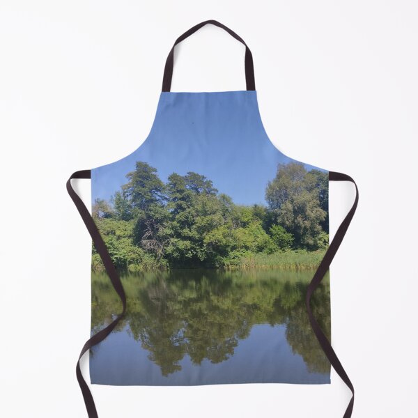 Item preview, Green trees rest at the bluelake  designed and sold by nelllkata.