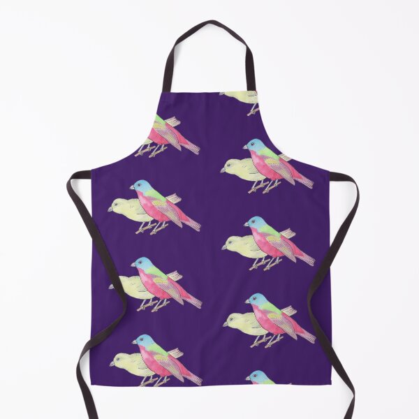 Item preview, Painted Bunting bird species art designed and sold by TheWaterBirds.