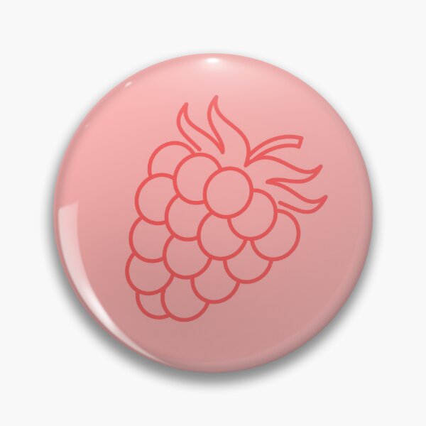 Item preview, Simple Pink Raspberry Fruit Pattern designed and sold by hearthearts.