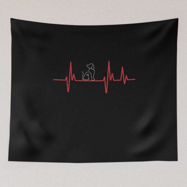 Item preview, Heartbeat - Dog lover designed and sold by New Vision Designs.