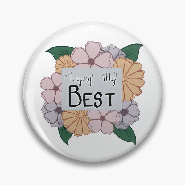 Item preview, Trying My Best designed and sold by StickieBits.