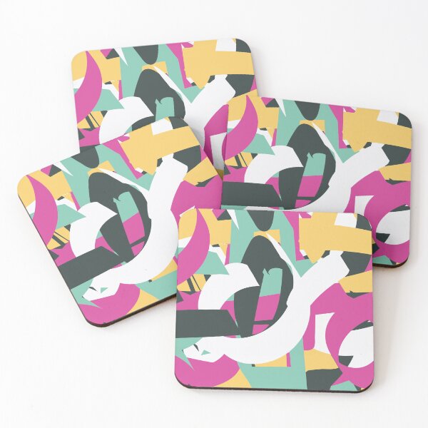 Item preview, Abstract Graffiti Paper Cut Pattern designed and sold by SwePattern.
