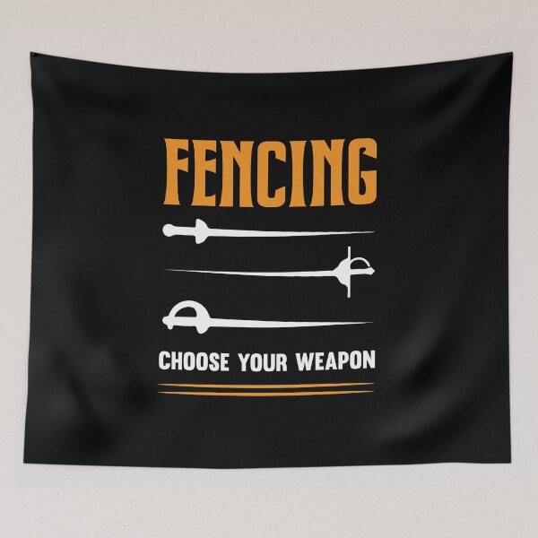 Item preview, Fencing Choose your weapon designed and sold by ElBeDesigns.