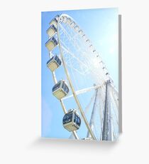 Ferris Wheel - Colour Greeting Card