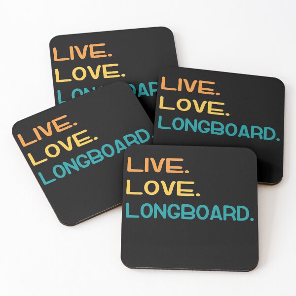 Item preview, Longboarding Longboarding - live love longboard designed and sold by gloryandbliss.