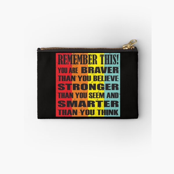 Item preview, You Are Braver Than You Believe Stronger Than You Seem and Smarter Than you Think Vintage designed and sold by KamillotLarkine.