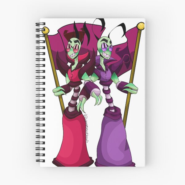 Item preview, Red and Purple with Irken Flags  designed and sold by genosroootbeer.