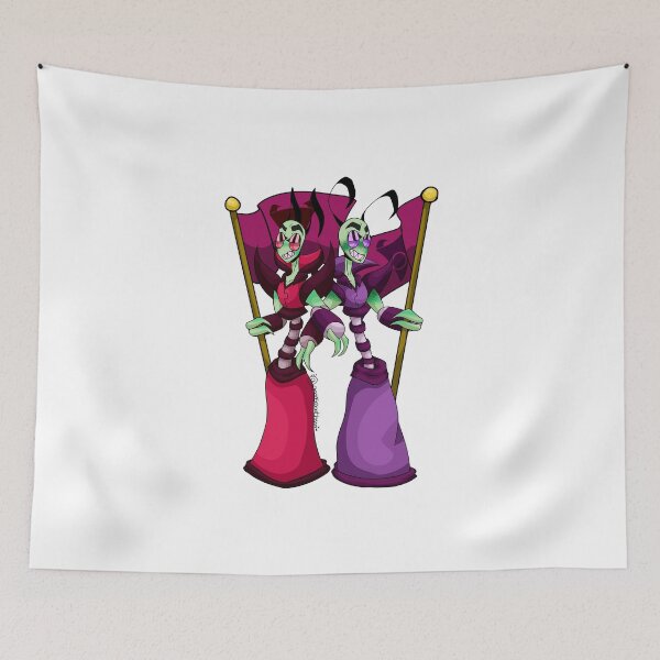 Item preview, Red and Purple with Irken Flags  designed and sold by genosroootbeer.