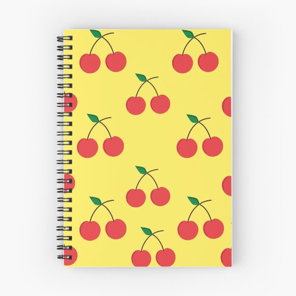 Item preview, cherries and flowers seamless pattern, cute cherry and flowers design designed and sold by The-Cat-Shop.