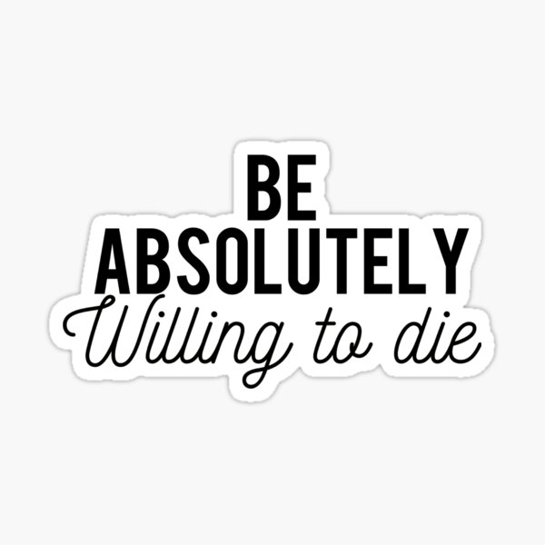 Item preview, Willing to Die Alan Watts designed and sold by meghanweston.