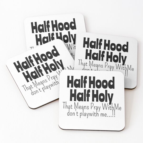 Item preview,  HALF HOOD HALF HOLY !! designed and sold by Tifaprint.