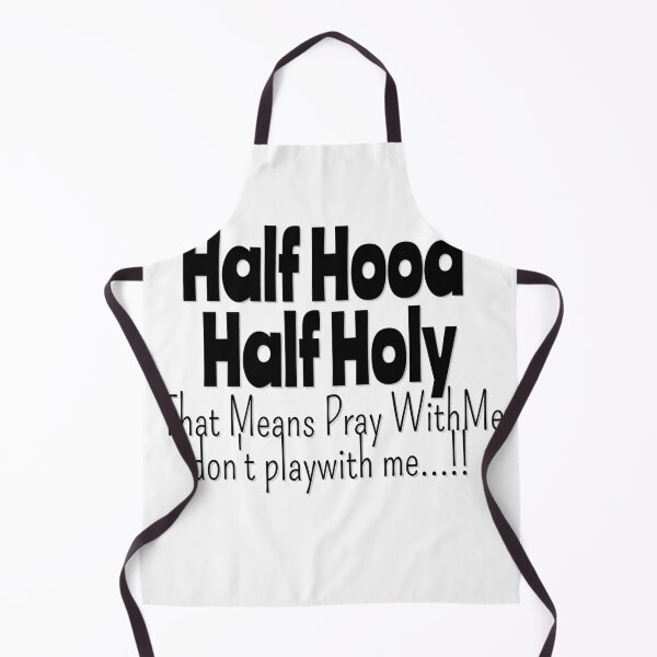 Item preview, HALF HOOD HALF HOLY !! designed and sold by Tifaprint.