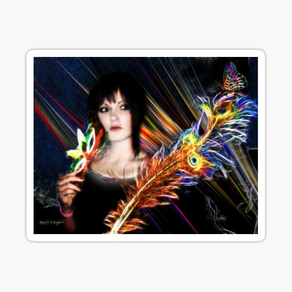 Neon Porcelain Sticker