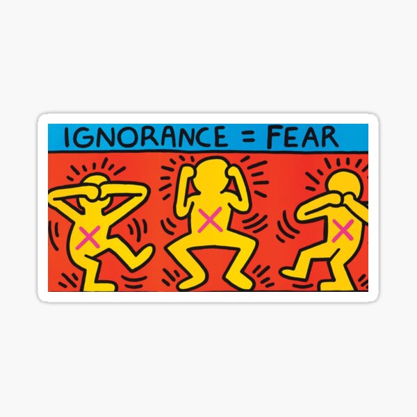 Illustration de graffiti allemand Keith Haring Sticker