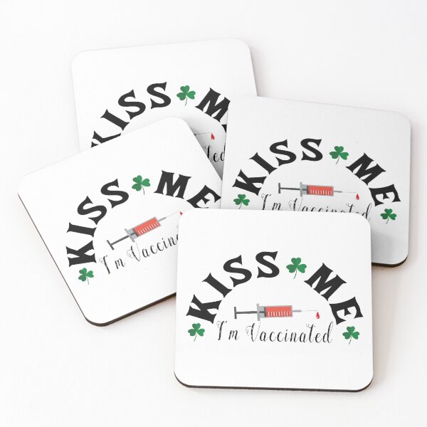 Item preview, kiss me im vaccinated designed and sold by smartness-shop.