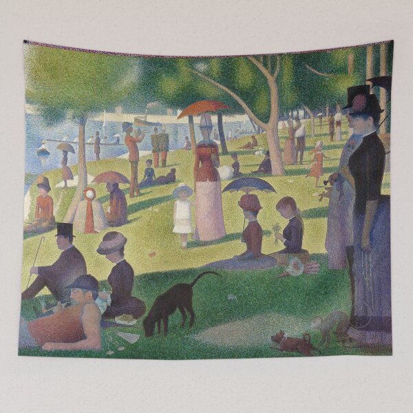 Item preview, Sunday Afternoon on the Island of La Grande Jatte - Georges Seurat designed and sold by LemonbatStudio.