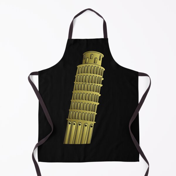 Item preview, Leaning Tower of Pisa Design gold designed and sold by Paula Helit.